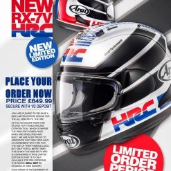 Arai RX-7V HRC Motorcycle Helmet -Deals Helmets Full Face Store 19208 2