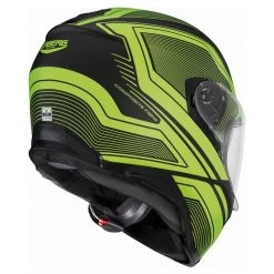 Caberg Drift Flux Motorcycle Helmet (Matt Black/Fluo Yellow) -Deals Helmets Full Face Store 19223 2