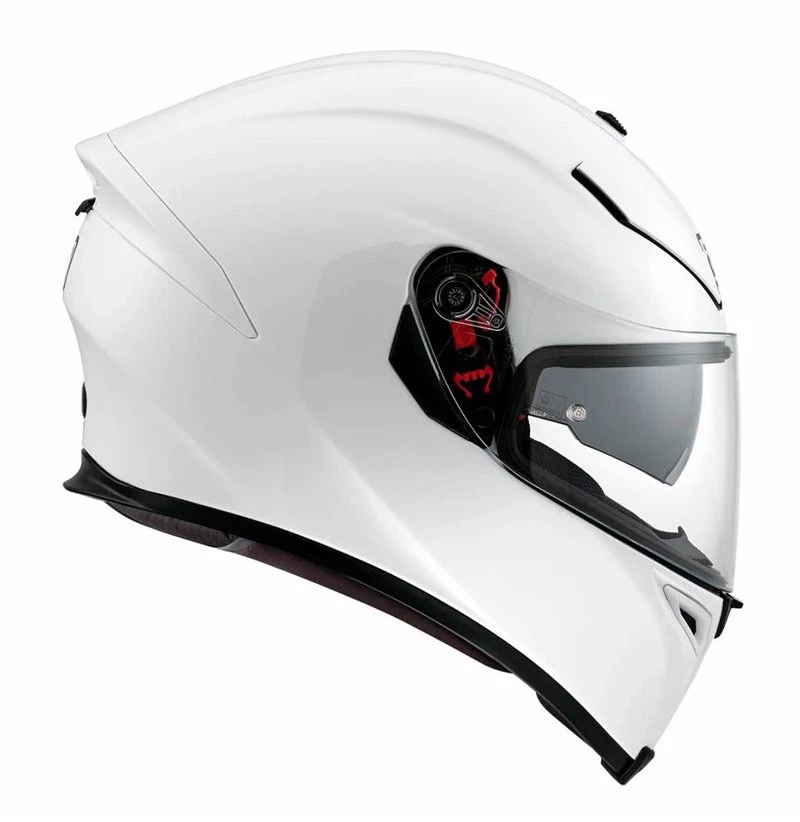 AGV K5-S Pearl White Motorcycle Helmet 4 AGV K5-S Pearl White Motorcycle Helmet - Image 2