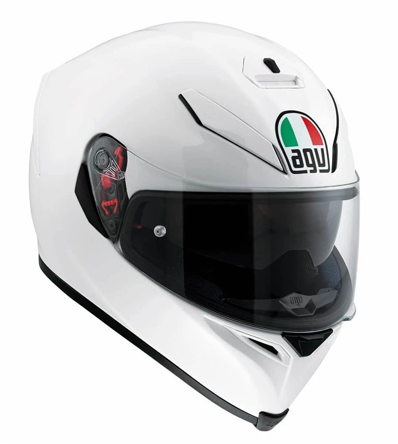 AGV K5-S Pearl White Motorcycle Helmet 3 AGV K5-S Pearl White Motorcycle Helmet