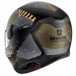 Shark D-Skwal Motorcycle Helmet SAURUS (Matt Black/Grey/Anthracite) -Deals Helmets Full Face Store 20690 2