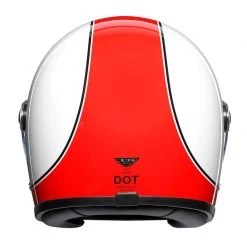 AGV Legends X3000 SUPER AGV Helmet (White/Red) -Deals Helmets Full Face Store 21915 2