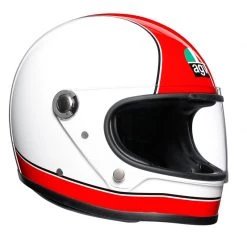 AGV Legends X3000 SUPER AGV Helmet (White/Red)