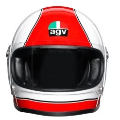 AGV Legends X3000 SUPER AGV Helmet (White/Red) -Deals Helmets Full Face Store 21915 3
