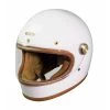 Hedon Heroine Racer Knight White Helmet (Glossy White) -Deals Helmets Full Face Store 21933