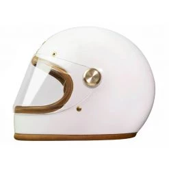 Hedon Heroine Racer Knight White Helmet (Glossy White) -Deals Helmets Full Face Store 21933 2