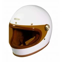 Hedon Heroine Racer Knight White Helmet (Glossy White) -Deals Helmets Full Face Store 21933 6