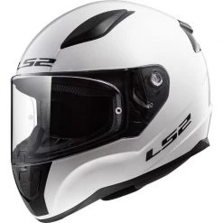 LS2 FF353 Rapid Motorcycle Helmet (Gloss White)