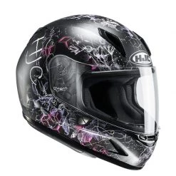 HJC CL-Y Vela Womens/Kids Motorcycle Helmet (Pink)