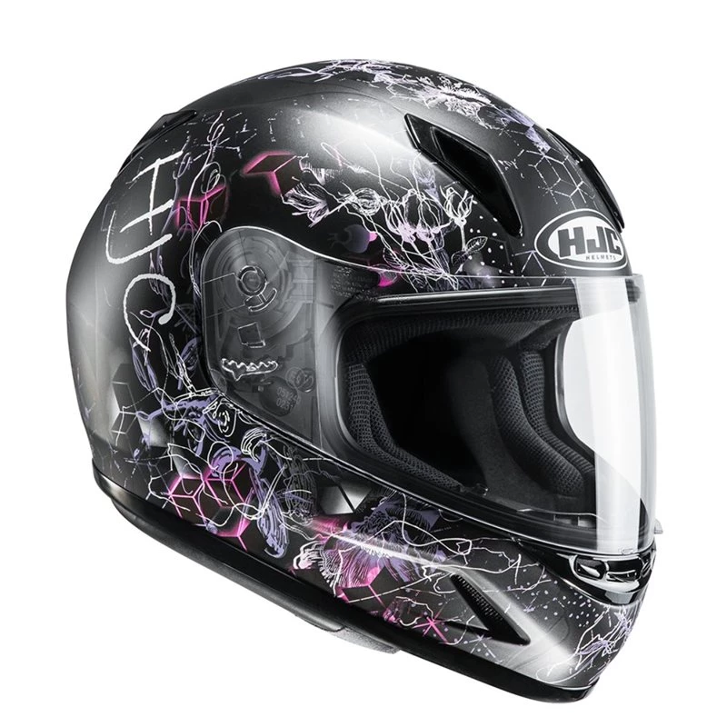 HJC CL-Y Vela Womens/Kids Motorcycle Helmet (Pink) 3 HJC CL-Y Vela Womens/Kids Motorcycle Helmet (Pink)