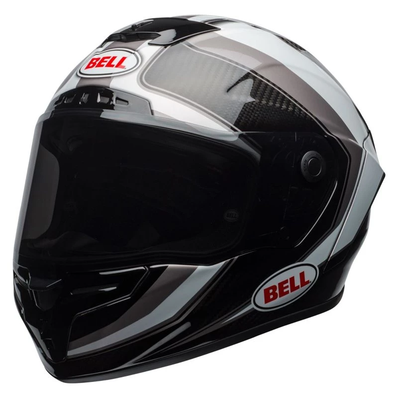 Bell Race Star Carbon Helmet Sector (Black|White|Titanium) 4 Bell Race Star Carbon Helmet Sector (Black|White|Titanium) - Image 2