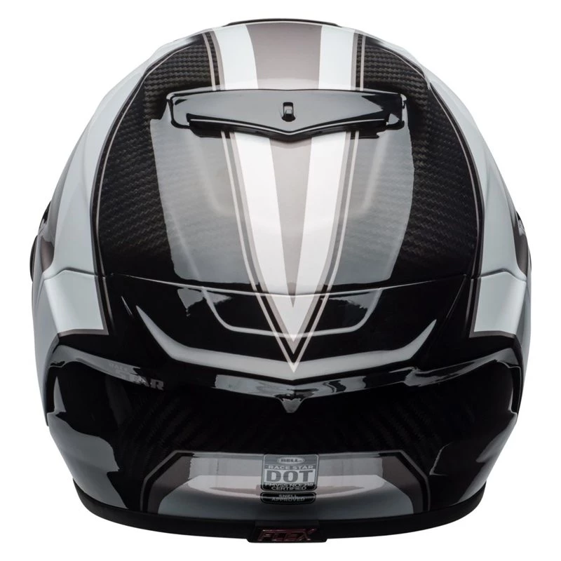 Bell Race Star Carbon Helmet Sector (Black|White|Titanium) 6 Bell Race Star Carbon Helmet Sector (Black|White|Titanium) - Image 4