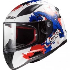 LS2 FF353 Rapid Mini Monster Helmet (White|Blue)