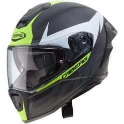 Caberg Drift Evo Carbon Helmet (Matt Anthracite|Yellow)