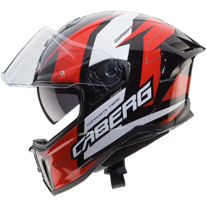 Caberg Drift Evo Speedstar Helmet (Black|Red|White) 6 Caberg Drift Evo Speedstar Helmet (Black|Red|White) - Image 4