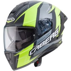 Caberg Drift Evo Speedstar Helmet (Matt Anthracite|Yellow)
