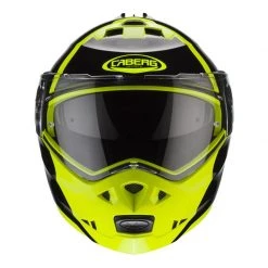 Caberg Duke II Impact Flip Front Helmet (Black|Yellow) -Deals Helmets Full Face Store 23987 4