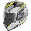 Shark Ridill Stratom Helmet (Mat White|Grey|Yellow) -Deals Helmets Full Face Store 24168