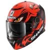 Shark Spartan Lorenzo Motorcycle Helmet (Mat Red)