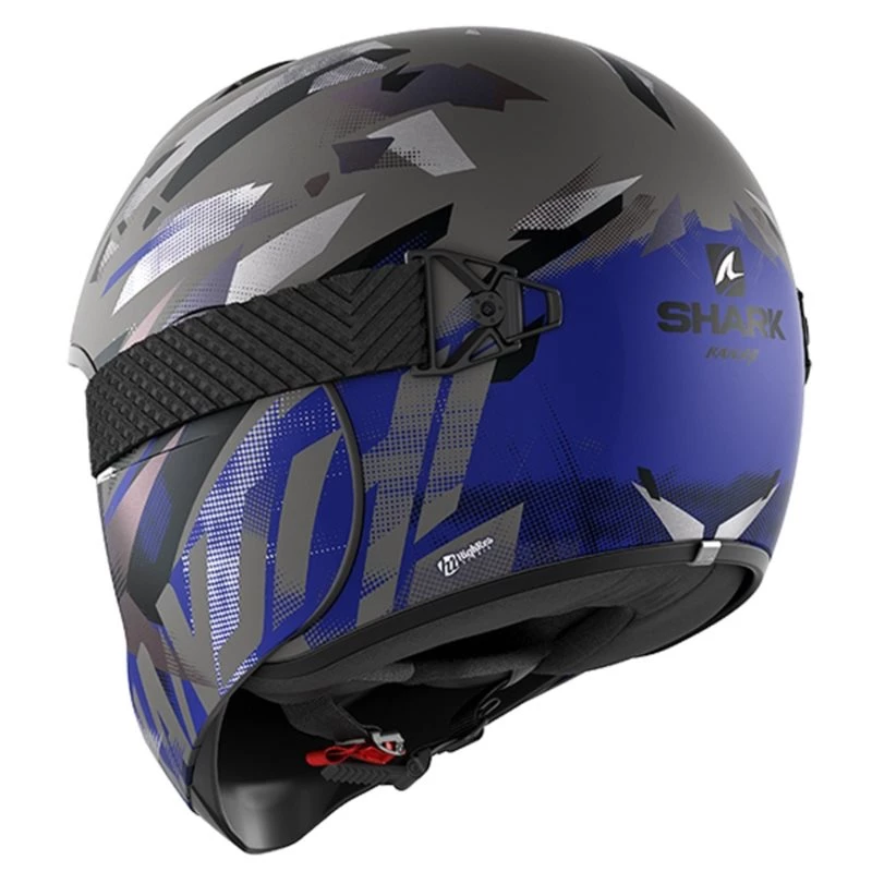 Shark Vancore 2 Kanhji Helmet (Matte Grey|Blue) 4 Shark Vancore 2 Kanhji Helmet (Matte Grey|Blue) - Image 2