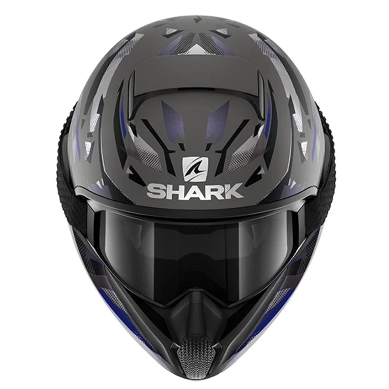 Shark Vancore 2 Kanhji Helmet (Matte Grey|Blue) 5 Shark Vancore 2 Kanhji Helmet (Matte Grey|Blue) - Image 3