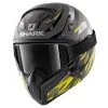 Shark Vancore 2 Kanhji Helmet (Matte Grey|Yellow) -Deals Helmets Full Face Store 24224