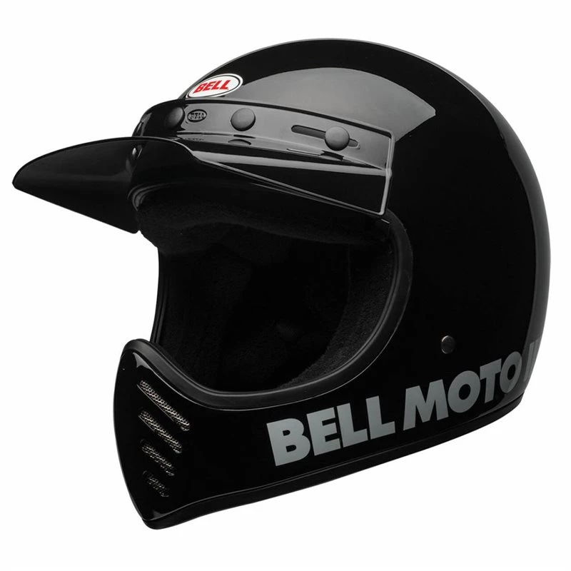 Bell Moto 3 Classic Helmet (Black) 4 Bell Moto 3 Classic Helmet (Black) - Image 2