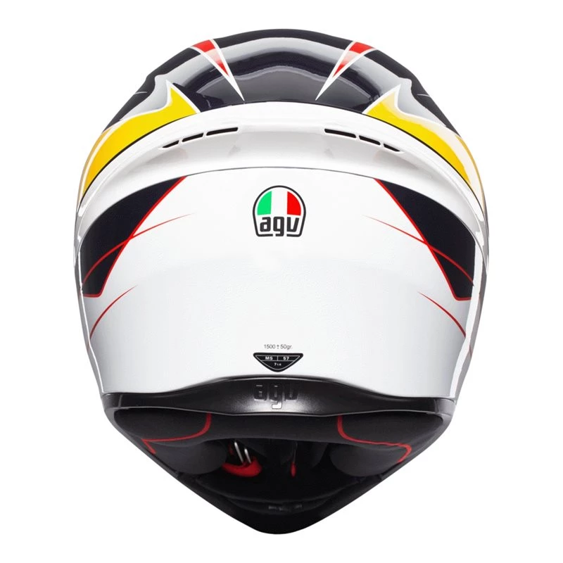 AGV K1 Pitlane Motorcycle Helmet (Blue|Red|Yellow) 5 AGV K1 Pitlane Motorcycle Helmet (Blue|Red|Yellow) - Image 3