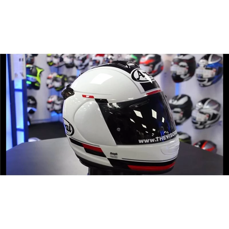 Arai Debut Blaze Motorcycle Helmet (White|Black) 5 Arai Debut Blaze Motorcycle Helmet (White|Black) - Image 3