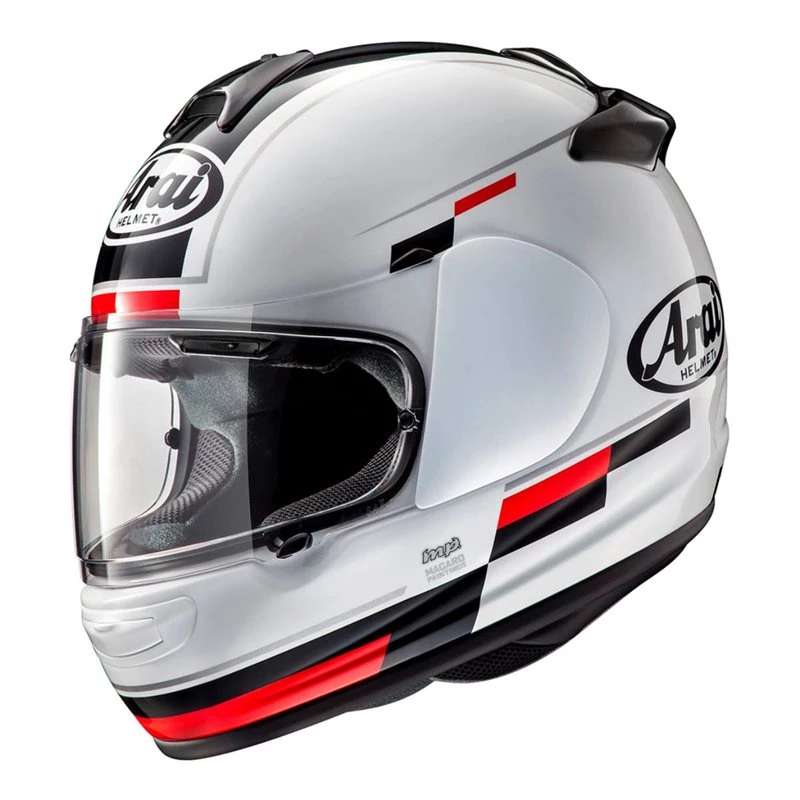 Arai Debut Blaze Motorcycle Helmet (White|Black) 3 Arai Debut Blaze Motorcycle Helmet (White|Black)