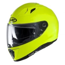 HJC I70 Fluo Yellow Motorcycle Helmet