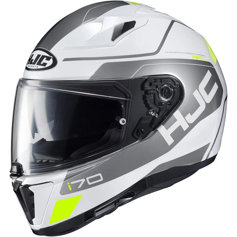 HJC I70 Karon Motorcycle Helmet (White) 3 HJC I70 Karon Motorcycle Helmet (White)