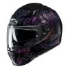 HJC I70 Varok Motorcycle Helmet (Black|Pink) -Deals Helmets Full Face Store 24853