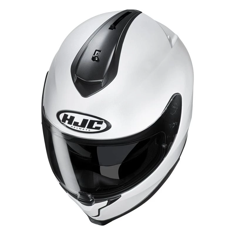 HJC C70 Gloss White Helmet 5 HJC C70 Gloss White Helmet - Image 3