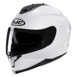 HJC C70 Gloss White Helmet
