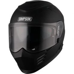Simpson Venom Motorcycle Helmet (Matt Black)