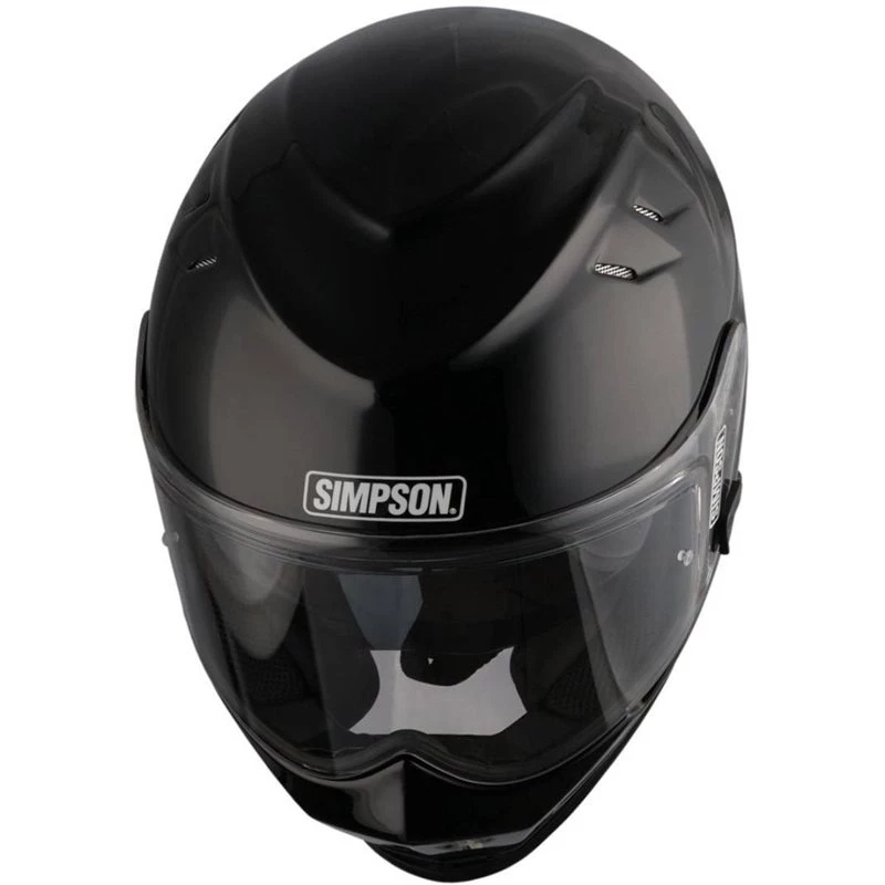 Simpson Venom Motorcycle Helmet (Gloss Black) 6 Simpson Venom Motorcycle Helmet (Gloss Black) - Image 4