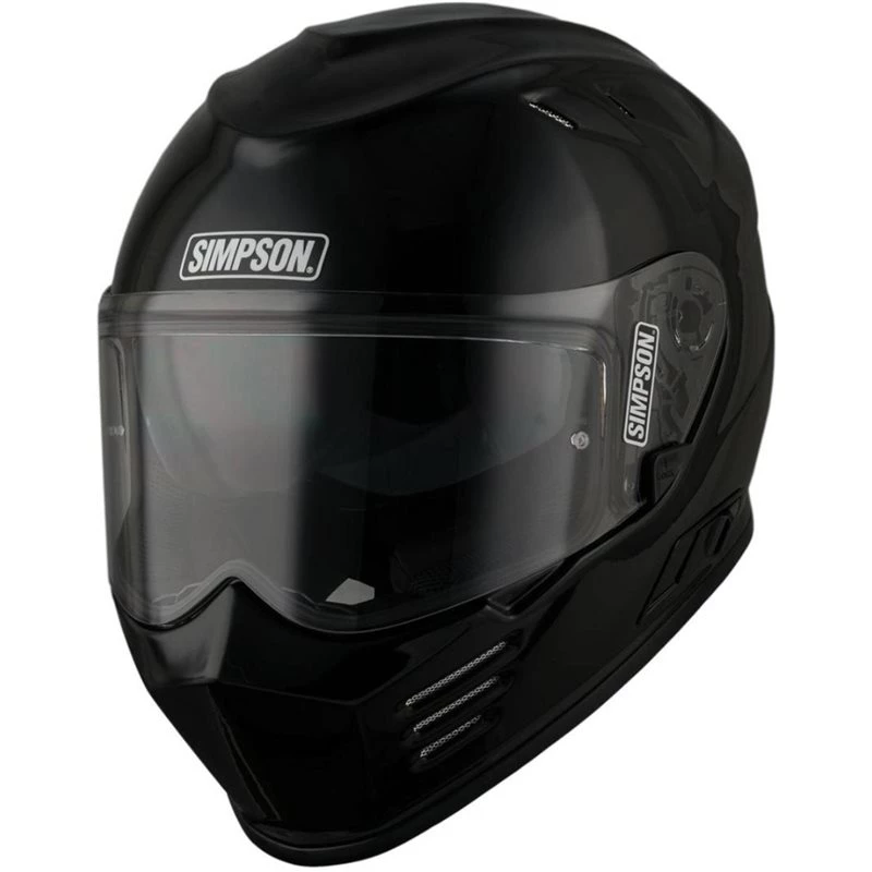 Simpson Venom Motorcycle Helmet (Gloss Black) 3 Simpson Venom Motorcycle Helmet (Gloss Black)