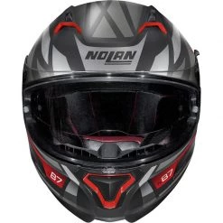 Nolan N87 Originality N-Com Helmet (Flat Black|Red) 7 Nolan N87 Originality N-Com Helmet (Flat Black|Red) -Deals Helmets Full Face Store 25373 2