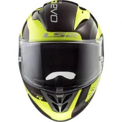 LS2 FF323 Arrow C Evo Sting Helmet (Black|Hi-Vis Yellow) -Deals Helmets Full Face Store 25558 1