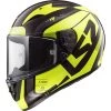 LS2 FF323 Arrow C Evo Sting Helmet (Black|Hi-Vis Yellow) -Deals Helmets Full Face Store 25558