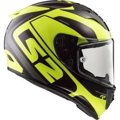 LS2 FF323 Arrow C Evo Sting Helmet (Black|Hi-Vis Yellow) -Deals Helmets Full Face Store 25558 2