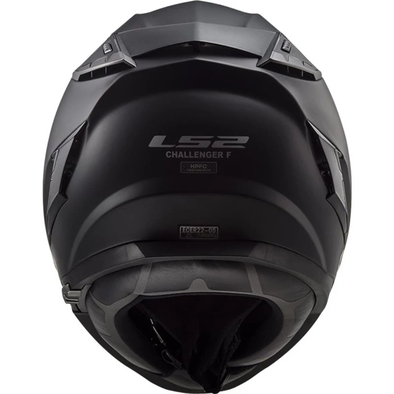 LS2 FF327 Challenger Helmet (Matt Black) 6 LS2 FF327 Challenger Helmet (Matt Black) - Image 4