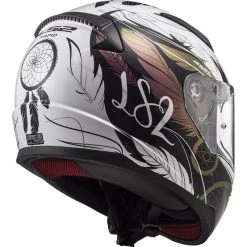 LS2 FF353 Rapid Boho Helmet (White|Black|Pink) -Deals Helmets Full Face Store 25575 2