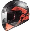 LS2 FF353 Rapid Deadbolt Helmet (Matt Black|Orange) -Deals Helmets Full Face Store 25578