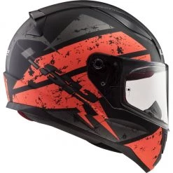 LS2 FF353 Rapid Deadbolt Helmet (Matt Black|Orange) -Deals Helmets Full Face Store 25578 2