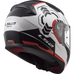 LS2 FF353 Rapid Ghost Helmet (White|Black|Red) -Deals Helmets Full Face Store 25579 2