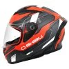 Vemar Ghibli Robot Motorcycle Helmet (Matt Red|Grey) -Deals Helmets Full Face Store 26179