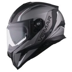 Vemar Zephir Lunar Motorcycle Helmet (Matt Silver)