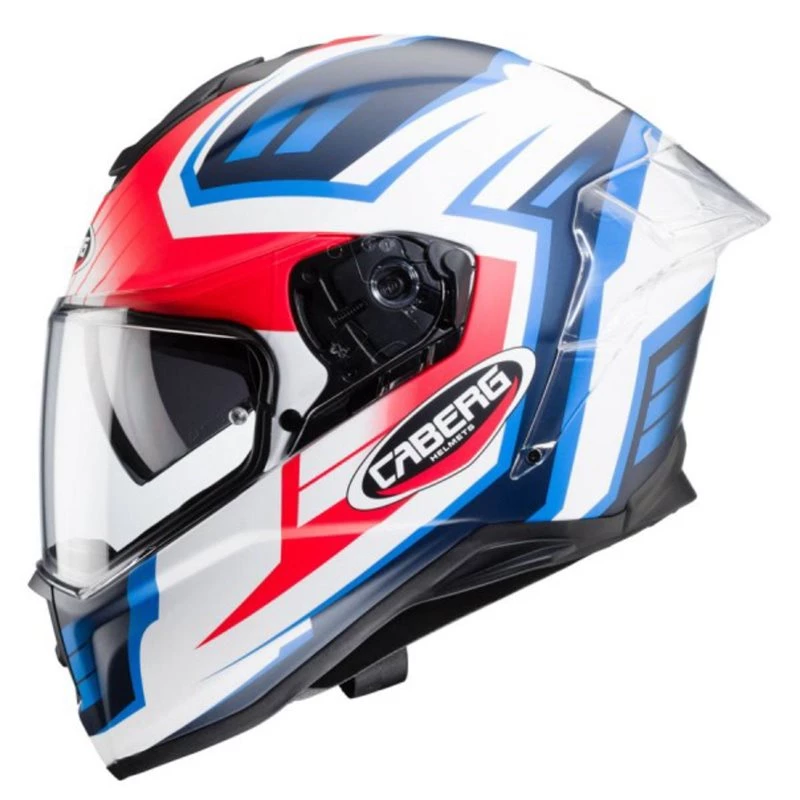 Caberg Drift Evo Gama Helmet (White|Red|Blue) 4 Caberg Drift Evo Gama Helmet (White|Red|Blue) - Image 2